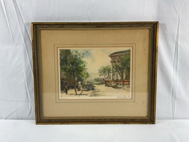 Charles Blondin (French, 1913-1991) Lithograph