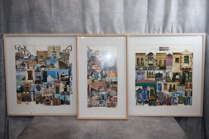 Judaica Jerusalem Collage art