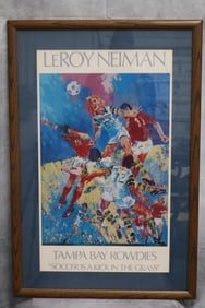 "Tampa Bay Rowdies" By LeRoy Neiman (1921-2012)