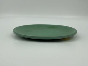Catalina Island Pottery Matte Green Plate