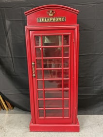 Design Toscano Telephone Booth Display