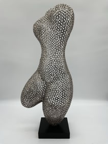 Abstract Female Torso Sculpture