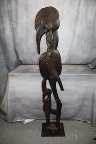 African Senufo Style Baga Bird Statue