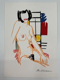 Attributed to Tom Wesselmann Screenprint