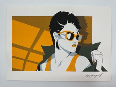 Attributed to Patrick Nagel