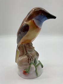 Herend Hungary Hand-Painted Porcelain Bird Figurine