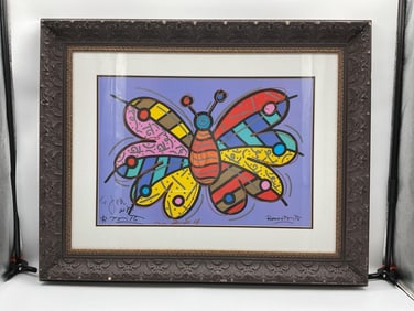 Butterfly by Romero Britto