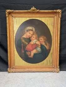 Madonna Della Seggiola After Raphael (Italian, 1483-1520)