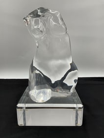 Abstract Female Torso Sculpture by Yaacov Heller (Israeli, b.1941)