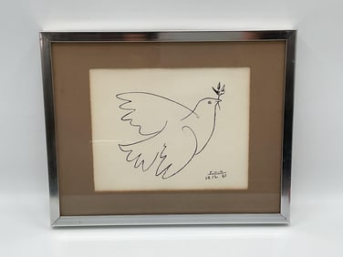 "Dove of Peace" by Pablo Picasso (Spain. 1881-1973) Print