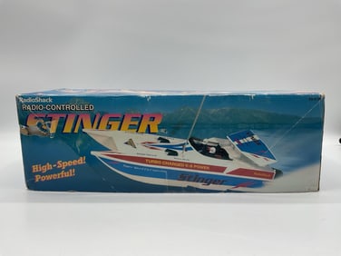RadioShack Stinger Turbo V-8 Remote Control Boat