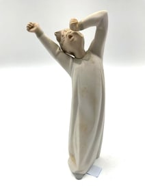 RETIRED Lladro "The Boy Yawning" Figurine