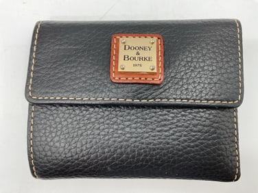 Dooney & Bourke Black Leather Wallet