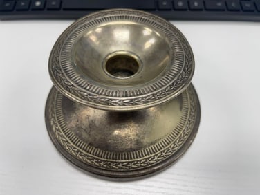 Apollo Silverplate Candlestick by Bernard Rice's Sons