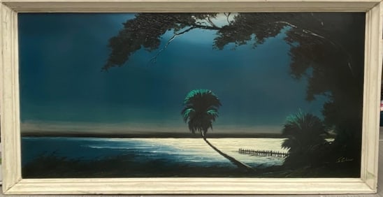 Highwaymen James Gibson(American, b.1938) Oil on Board