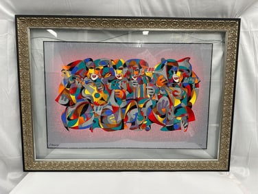 Toast for the orchestra ll by Anatatole Krasnyansky Serigraph