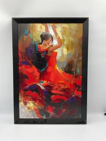 "Flamenco Dancer" by Anatoly Metlan (Ukraine, b.1964) Giclee