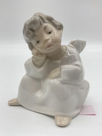 Lladro "Sleepy Angel" Porcelain Figurine