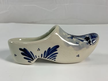 Delft Blue Dutch Ceramic Clog - Holland