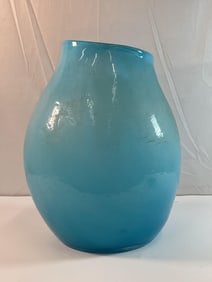 Hand-blown Art Glass Vase