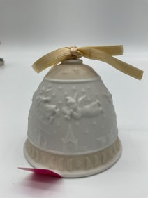 Lladro 1989 Christmas Bell Ornament