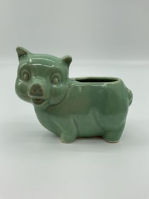 Vintage Ceramic Pig Planter