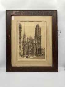 Edward Slocombe (British, 1850-1915) Etching