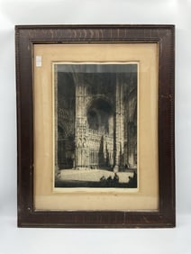 Andrew F. Affleck (British, 1874-1935) Etching