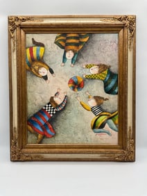 Playtime by J. Roybal Acrylic on Canvas