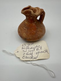 Hellenistic-era Terracotta Oil Lamp