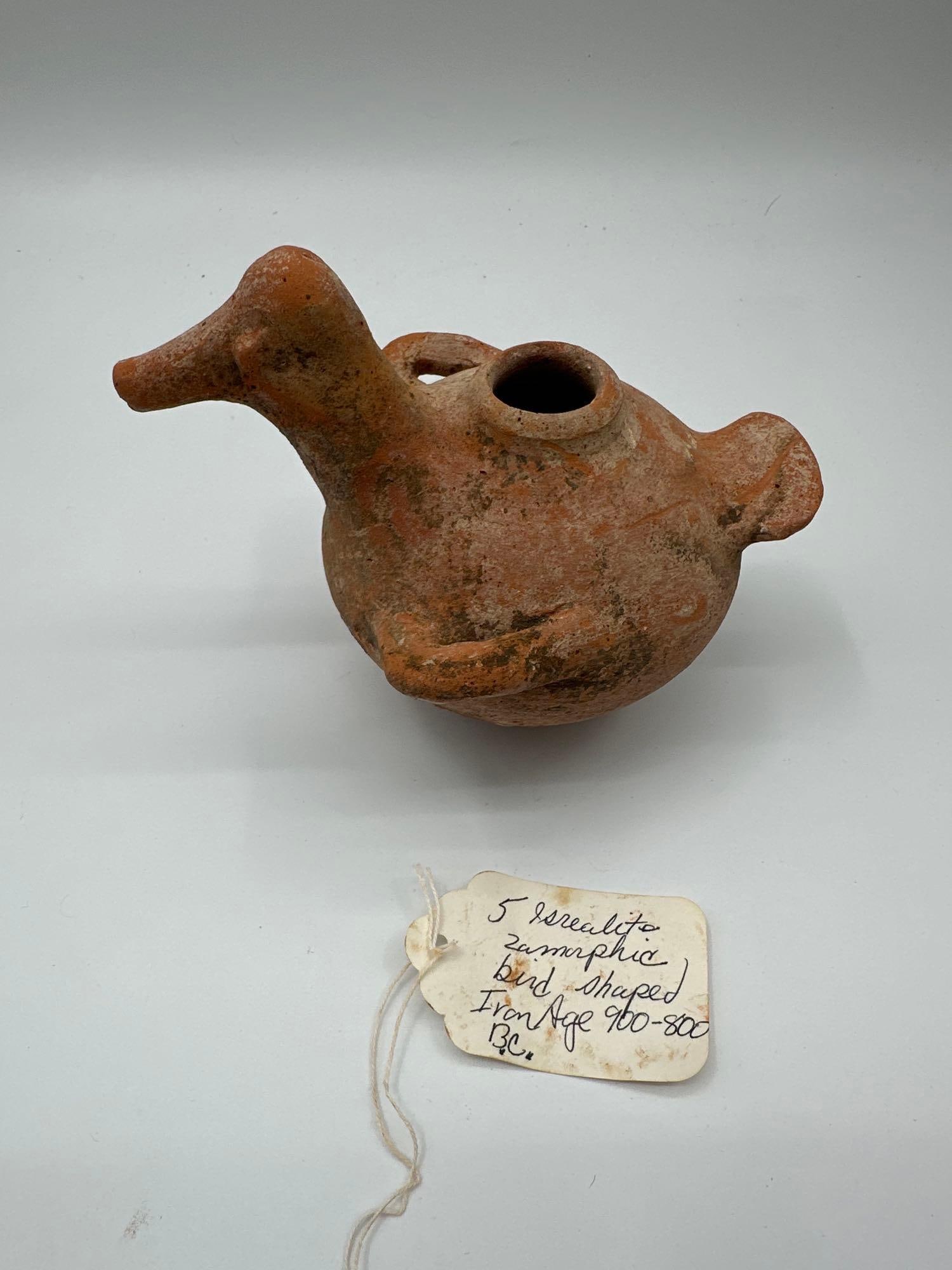 Daunian Askos Zoomorphic Vessel - Bird Shaped - Iron Age 900-800 BC (1 of 5)