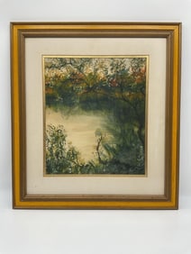 Tranquil Riverside Scene