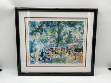 "Tavern on the green" by LeRoy Neiman