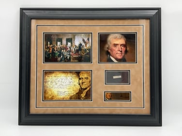 Hand Written Word From Thomas Jefferson