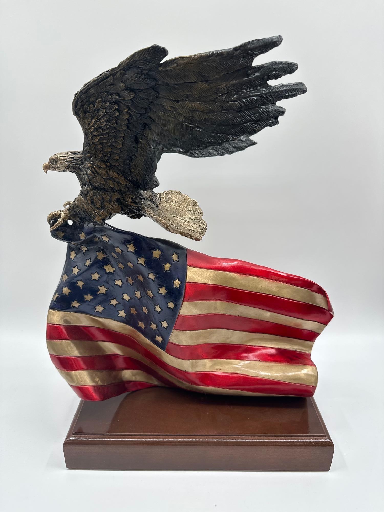 "Flying Colors" by Lorenzo Ghiglieri (American, 1931-2020) Bronze (1 of 6)