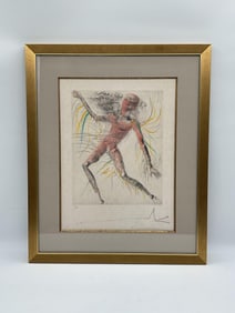 "Le Cosmonaute" by Salvador Dali From the Estate of Neil Armstrong