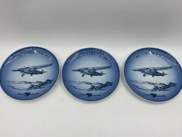 1928 Fokker F-10 Commemorative Plate by B&G