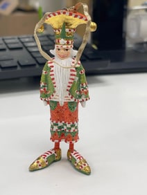Nutcracker Mini Ornament by Patience Brewster for MacKenzie-Childs
