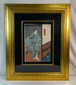 Utagawa Kunisada(Japan, B.1786-1865) Ukiyo-e Woodblock