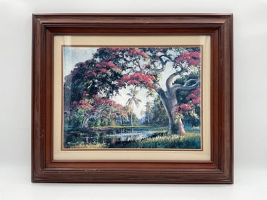 Royal Poinciana Print by A.E. Backus (American, 1906-1990)