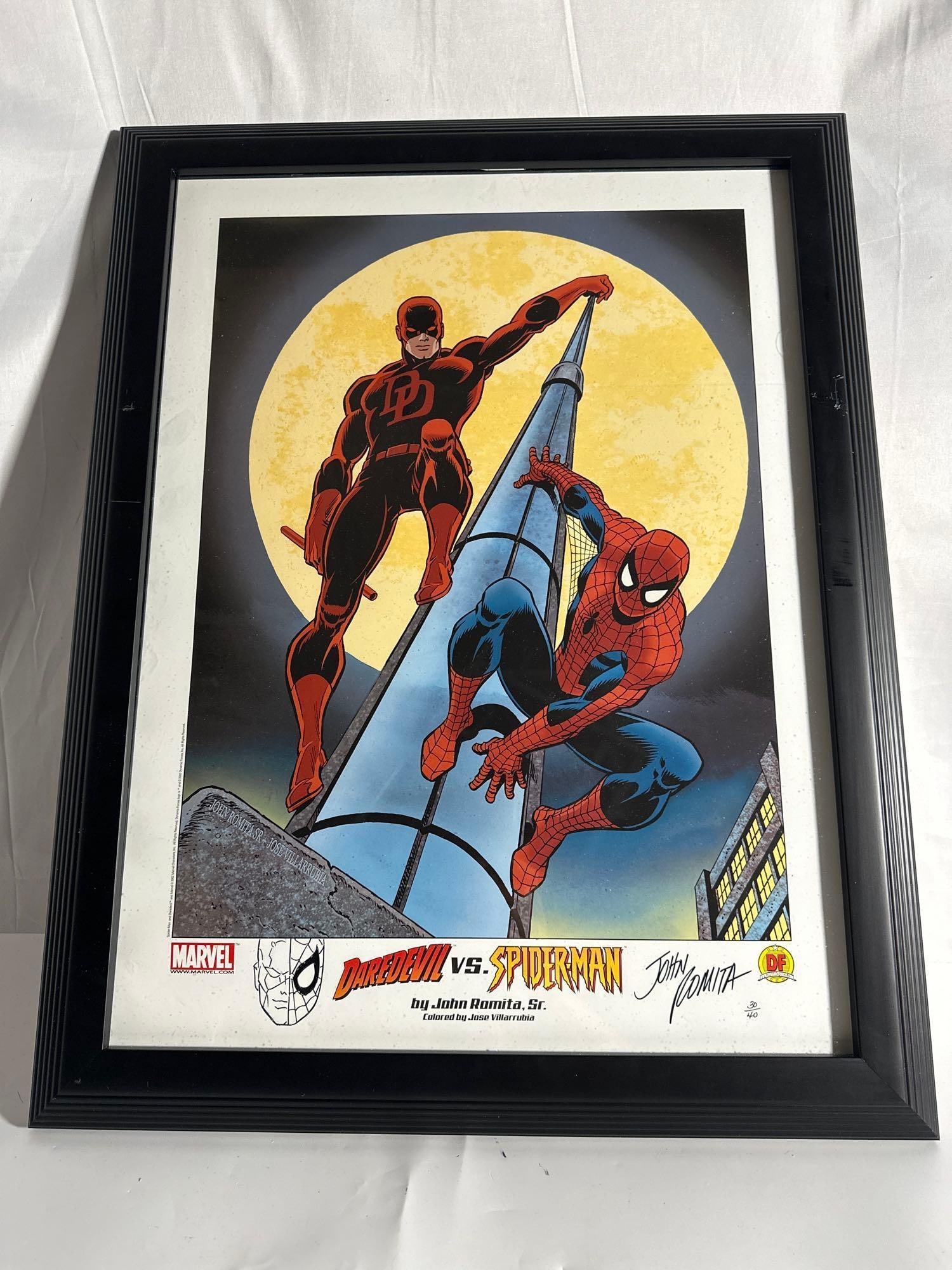 "Daredevil vs. Spider-Man" by John Romita Sr. (1 of 5)