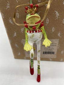Holiday Ballerina Bird Ornament by Patience Brewster for MacKenzie-Childs