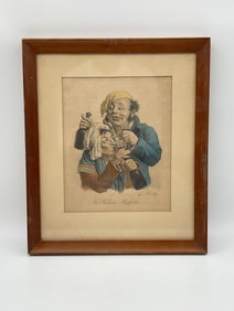La Felicite Parfaite by Louis-Leopold Boilly (French, 1761-1845) Engraving