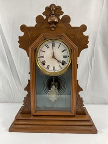 Antique Gingerbread Mantel Clock