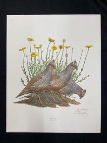 Ray Harm (American, b.1926-2015) Lithograph