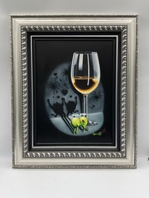"She Devil White white" By Michael Godard (American, b.1959) Giclee
