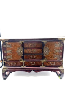 Korean Bandaji Chest with Brass Hardware