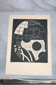 Max Papart (French, 1911-1994) Lithograph