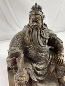 Guan Yu / Guan Gong Chinese Bronze Statue
