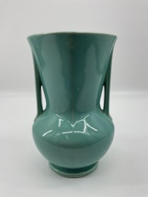 McCoy Pottery Double Handled Flared Vase